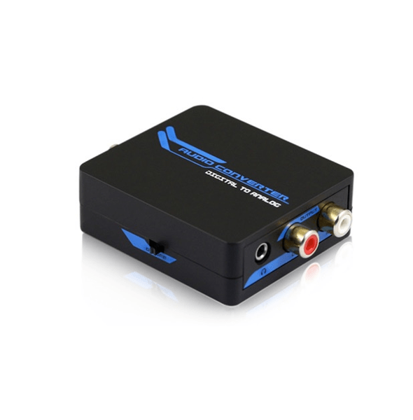 30505052 dcu advance tecnologic 30505052 cable de audio toslink rca negro. azul