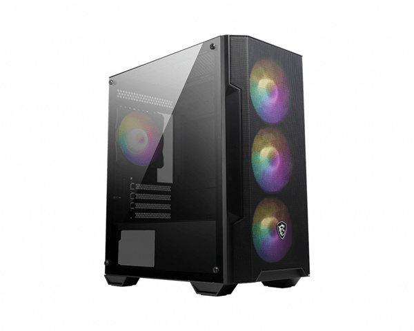 306-7G20A21-809 torre m-atx msi mag forge m100a rgb gaming