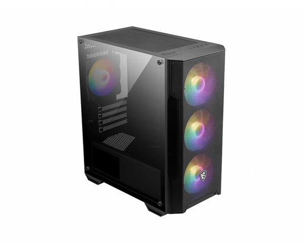306-7G20A21-809 torre m atx msi mag forge m100a rgb gaming