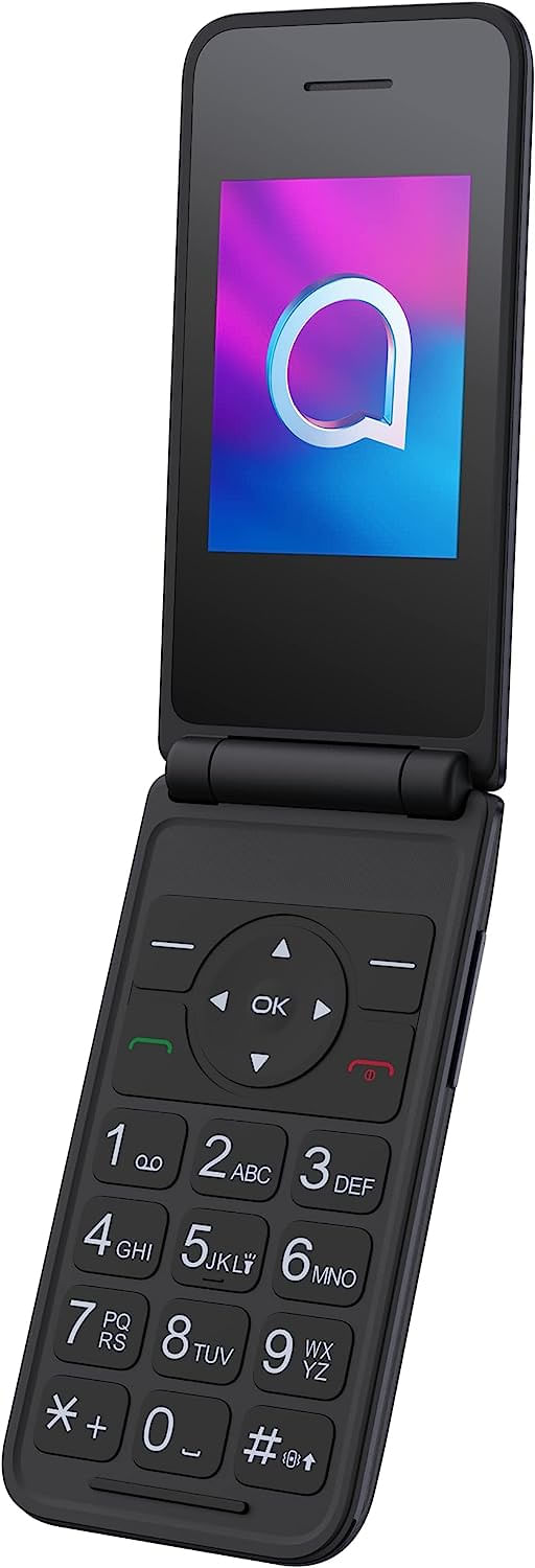 3082X-2AALIB1 telefono movil libre alcatel 3082x pantalla 2.4p con tapa gris