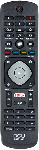 30901040 dcu advance tecnologic 30901040 mando a distancia ir inalambrico tv botones