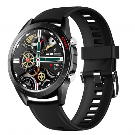 34157015 dcu advance tecnologic 34157015 relojes inteligentes y deportivos 2.54 cm 1p lcd 26 mm negro. blanco