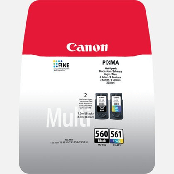 3713C006 cartucho canon multipack pg-560-cl-561