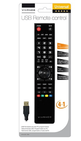 37600 mando a distancia vivanco universal 4 en 1 compatibilidad segun especificaciones 37600