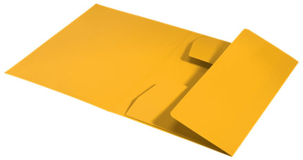 39060015 carpeta carton 3 solapas a4 recycle 100 amarillo leitz 39060015