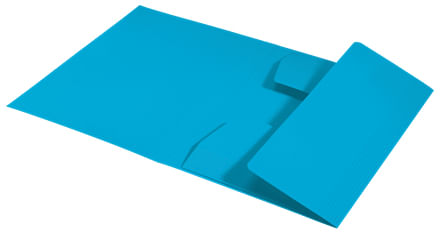 39060035 carpeta carton 3 solapas a4 recycle 100 azul leitz 39060035