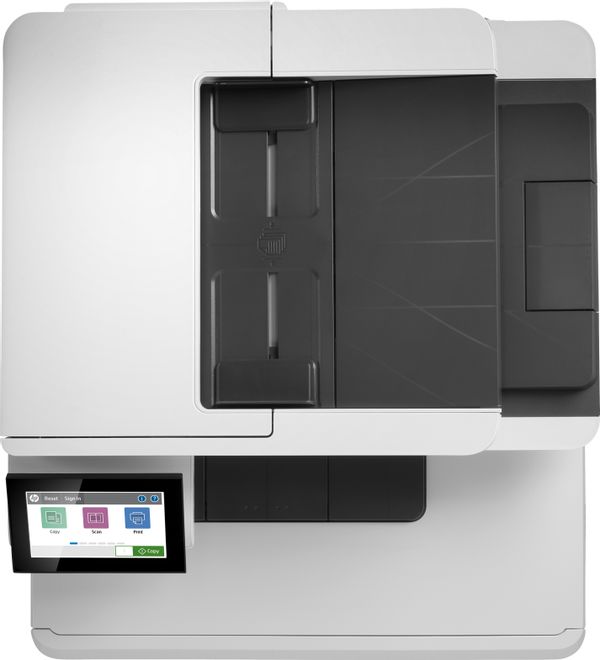 3QA55A impresora hp color laserjet enterprise impresora multifuncion hp color laserjet enterprise m480f. color. impresora para empresas. imprima. copie. escanee y enva e por fax. tamano compacto. gran seguridad. impresion a doble cara. aad de 5