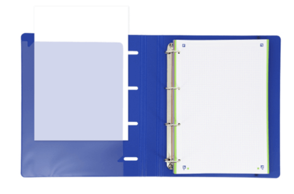 400131298 europeanbinder-live-go polyfoam a4-con recambio 100h 90gr 5x5-azul oxford 400131298