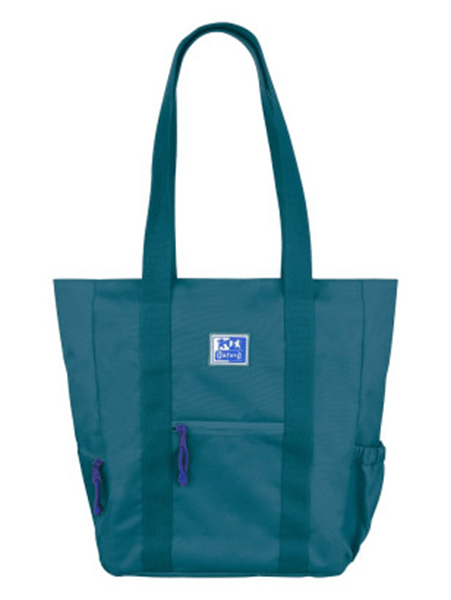 400174106 tote bag b-trendy oxfbag rpet aqua oxford 400174106