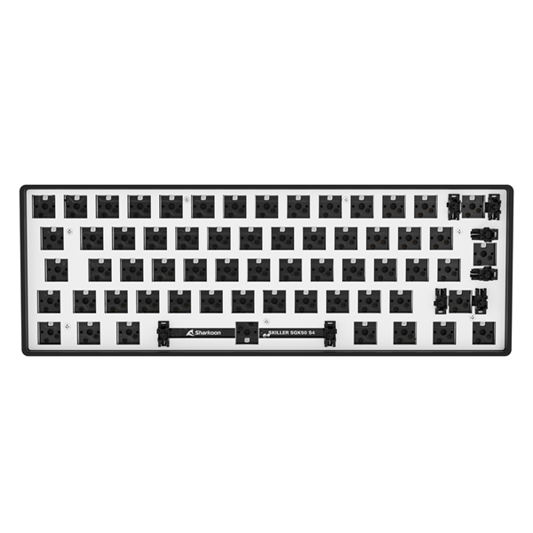 4044951038459 teclado sharkoon sgk50 s4 barebone iso negro usb-c