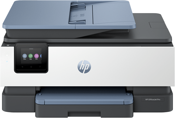 405U8B#629 impresora hp officejet pro impresora multifuncion hp officejet pro 8125e. color. impresora para hogar. impresion. copia. escaner. alimentador automatico de documentos. pantalla tactil. escaneado avanzado inteligente. modo silencioso.