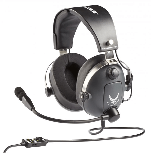 4060104 thrustmaster auriculares mic t flight us air force edition