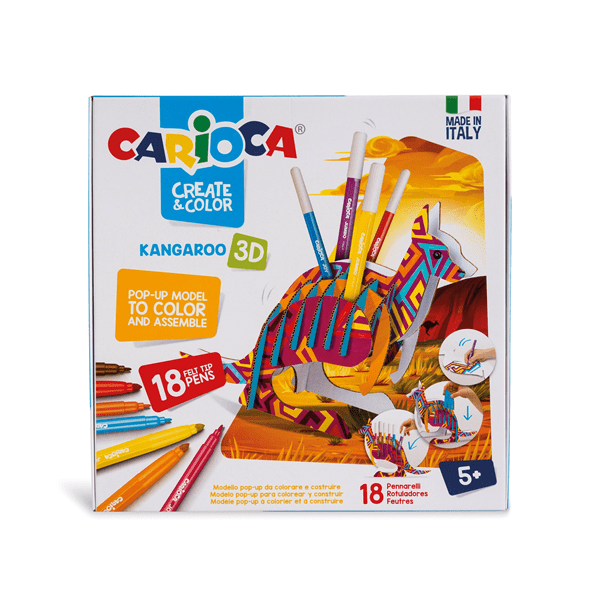 42903 set create-color kangaroo 3d carioca 42903