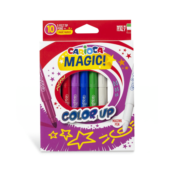 43181 caja 10 rotuladores magicos color up carioca 43181