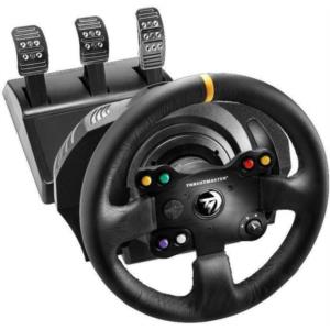 4460133 thrustmaster volante-pedales tx racing wheel leather edition para xbox one-pc 4460133