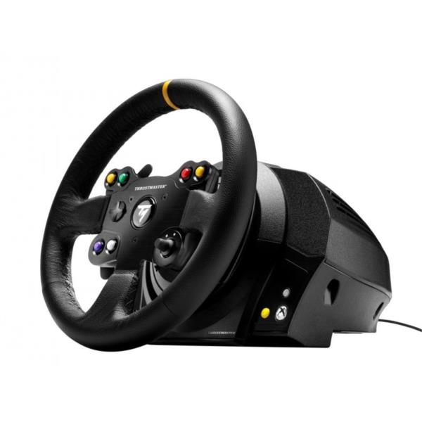 4460133 thrustmaster volante pedales tx racing wheel leather edition para xbox one pc 4460133