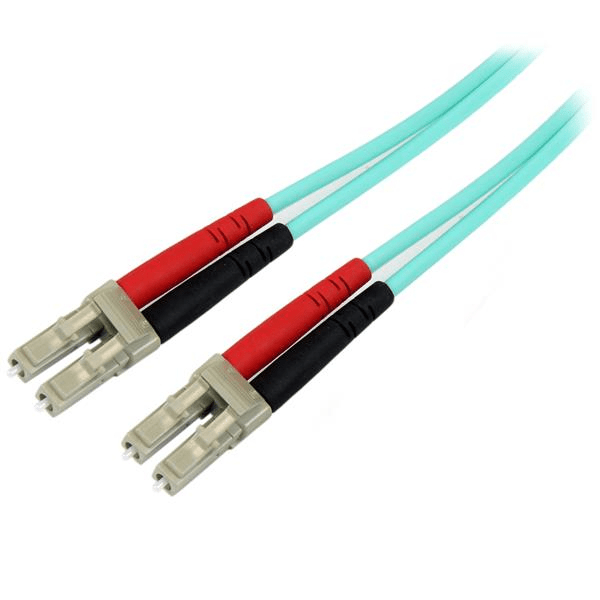 450FBLCLC1 cable 1m fibra duplex multi lc om4 100gb 50-125 lszh aqua