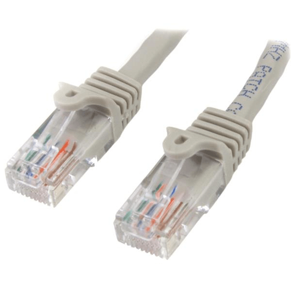 45PAT10MGR 10m gray cat5e cable snagless ethernet cable u tp