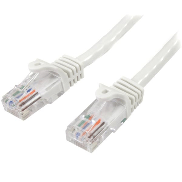 45PAT10MWH 10m white cat5e cable