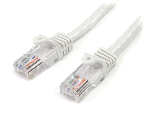 45PAT5MWH 5m white cat5e cable