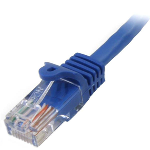 45PAT7MBL cable de red de 7m azul cat5e ethernet sin enganche