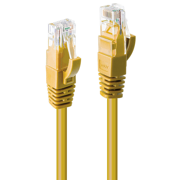 48062 1m cat.6 u-utp cable. yellow