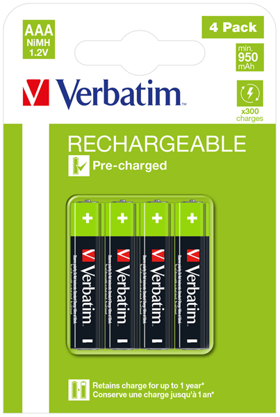 49514 rechargeable batery aaa 4 pack hr03