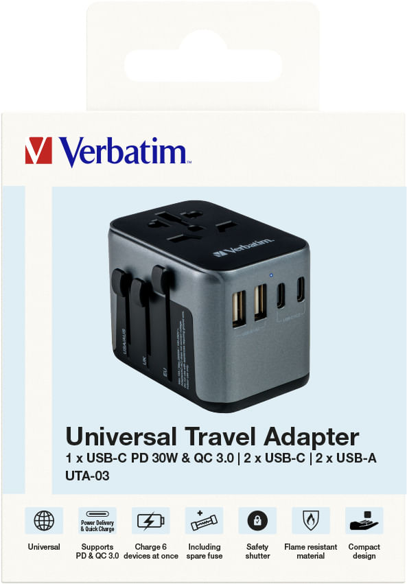 49545 universal travel adapter uta 03 30w