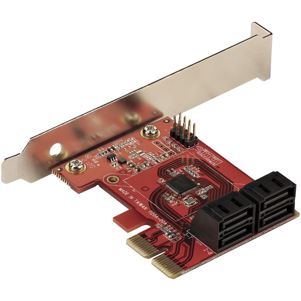 4P6G-PCIE-SATA-CARD sata pcie card 4 port 6gbps pcie sata expansion card asm11 64