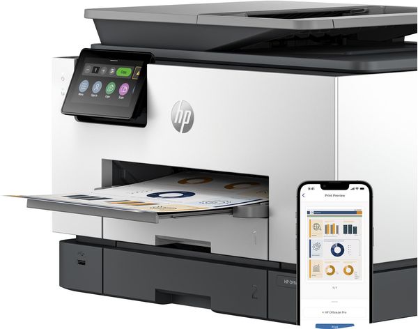 4U561B impresora hp officejet pro impresora multifuncion hp officejet pro 9130b. color. impresora para pequenas y medianas empresas. imprima. copie. escanee y enva e por fax. conexion inalambrica. impresion desde movil o tablet. alimentador