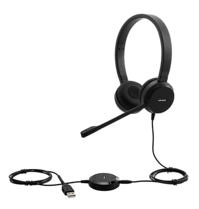 4XD0S92991 lenovo wired headset voip ster eo