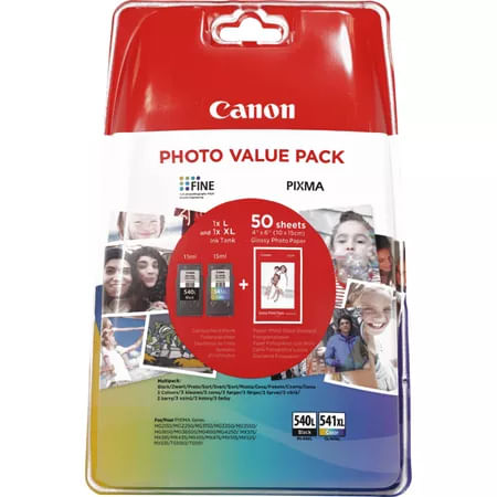 5224B007 pack consumibles canon pg 540l cl 541xl