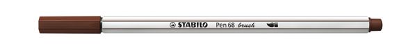 568_45 rotulador punta fibra pincel pen 68 brush marron stabilo 568 45