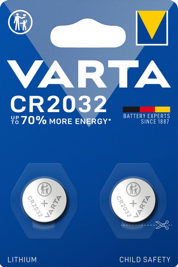 Pilas de botón de litio: Pila de botón de litio CR2016