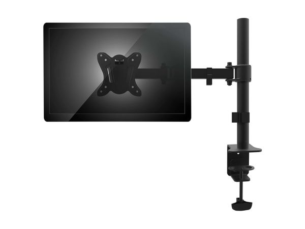 650151 soporte pantalla para mesa 13p 27p de brazo inclinable y giratorio 360a max. vesa 100x100 hasta 8kg