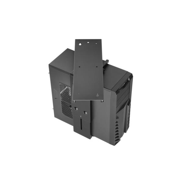 650892 soporte cpu para instalacion bajo mesa giratorio 360a equip acero color negro max. 10kgs 650892
