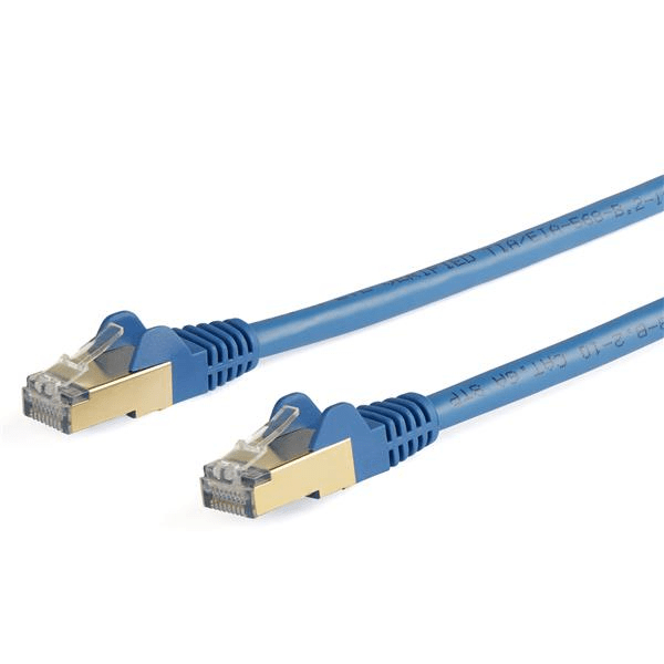 6ASPAT7MBL 7m cat6a ethernet cable blue-shielded copper wi re