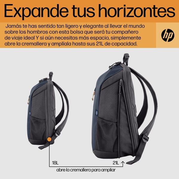 6B8U6AA hp travel 18l 15.6 igr laptop backpack