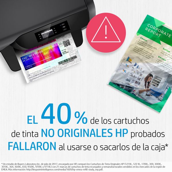 6ZC65AE pack consumibles hp 950 black 951 cmy