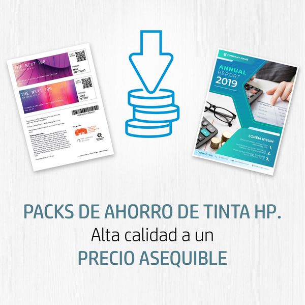 6ZC74AE pack consumibles hp 912 c m y k
