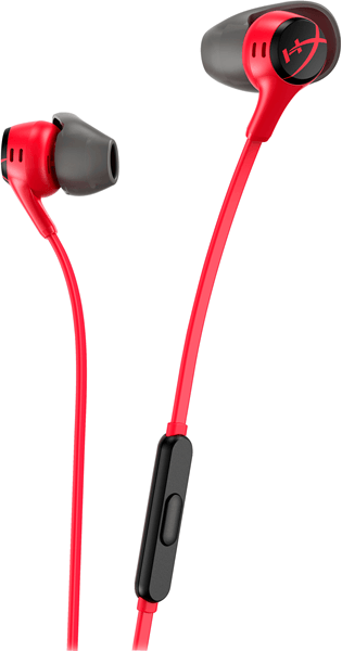 705L8AA hp hyperx cloud earbuds ii red gaming earbuds with mic-705l8aa