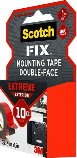 7100272781 rollo cinta de montaje doble cara extreme exteriores 19mm x 1.5m hasta 10kg fix pt1100 1915 p scoth 7100272781