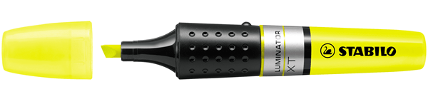 71/24 marcador fluorescente luminator trazo 25mm. amarillo stabilo 7124