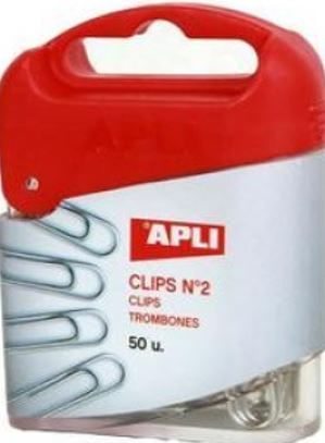 729653 apl caja clips niq n 2 32mm 50u 12344