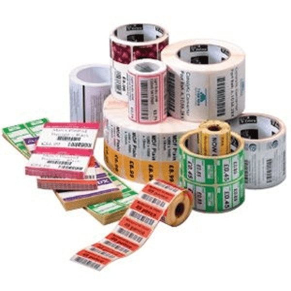 800264-255 label paper 102x64mm direct thermal z-select 2000d coated permanent adhesive 25mm core perforation
