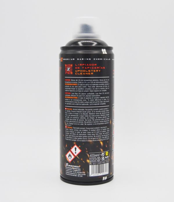8002S0020 espuma activa synctech dragon spray 400ml para tapicerias limpieza en seco agradable olor no contiene amoniaco