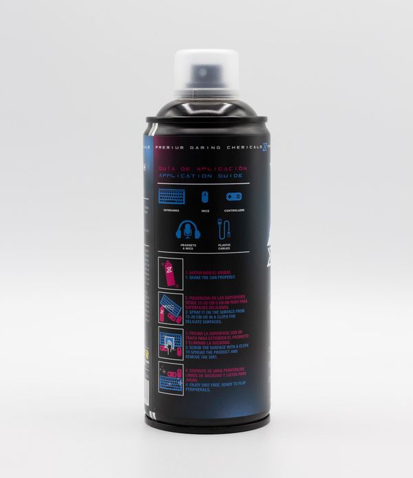 8004S0020 aerosol synctech para plasticos glitch spray 400ml limpia reacondiciona y protege superficies plasticas