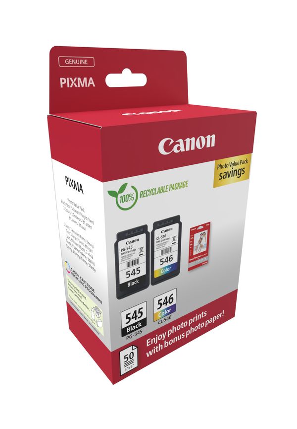 8287B008 multipack canon pg 545 cl 546 papel