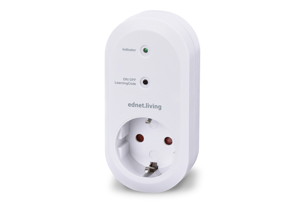 84291 ednet.power smart plug indoor receiver unit white