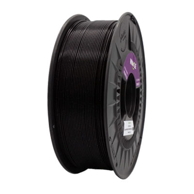 8435532913955 winkle filamento impresora 3d pla hd color negro con particulas 1.75mm 1000 gr.